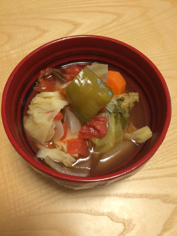 大きめ野菜の脂肪燃焼スープ