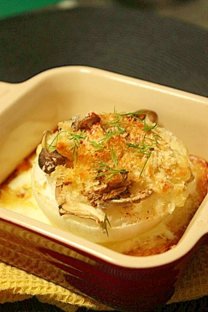 簡単！そのまんま新玉ねぎのオーブン焼き