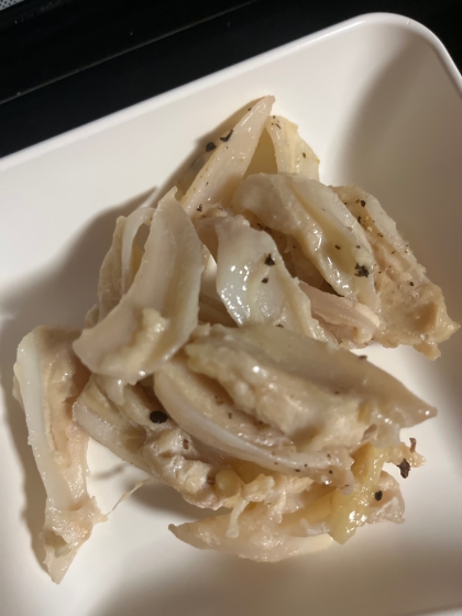 大好きなヤゲン軟骨です！
美味しく塩焼き出来ました♡ご馳走様です！