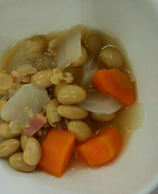 大豆のコンソメ煮