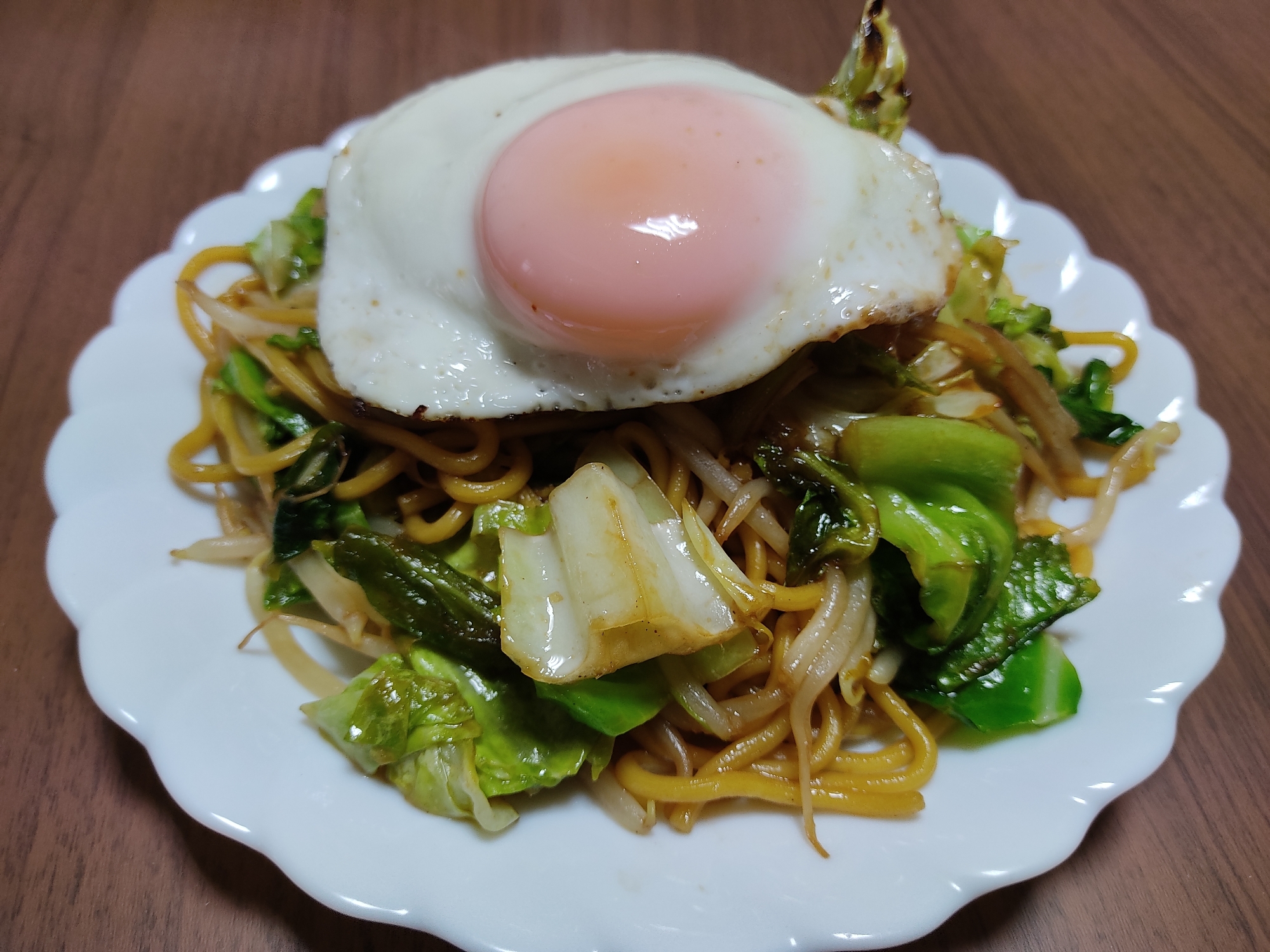 3分で完成！出し香る貧乏焼きそば