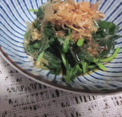 ほうれん草のお浸し　ほうれんそうのおひたし