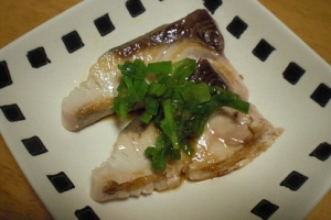 脂ノリノリ 炙りブリのネギ味ポン レシピ 作り方 By ひろりん１１０６ 楽天レシピ