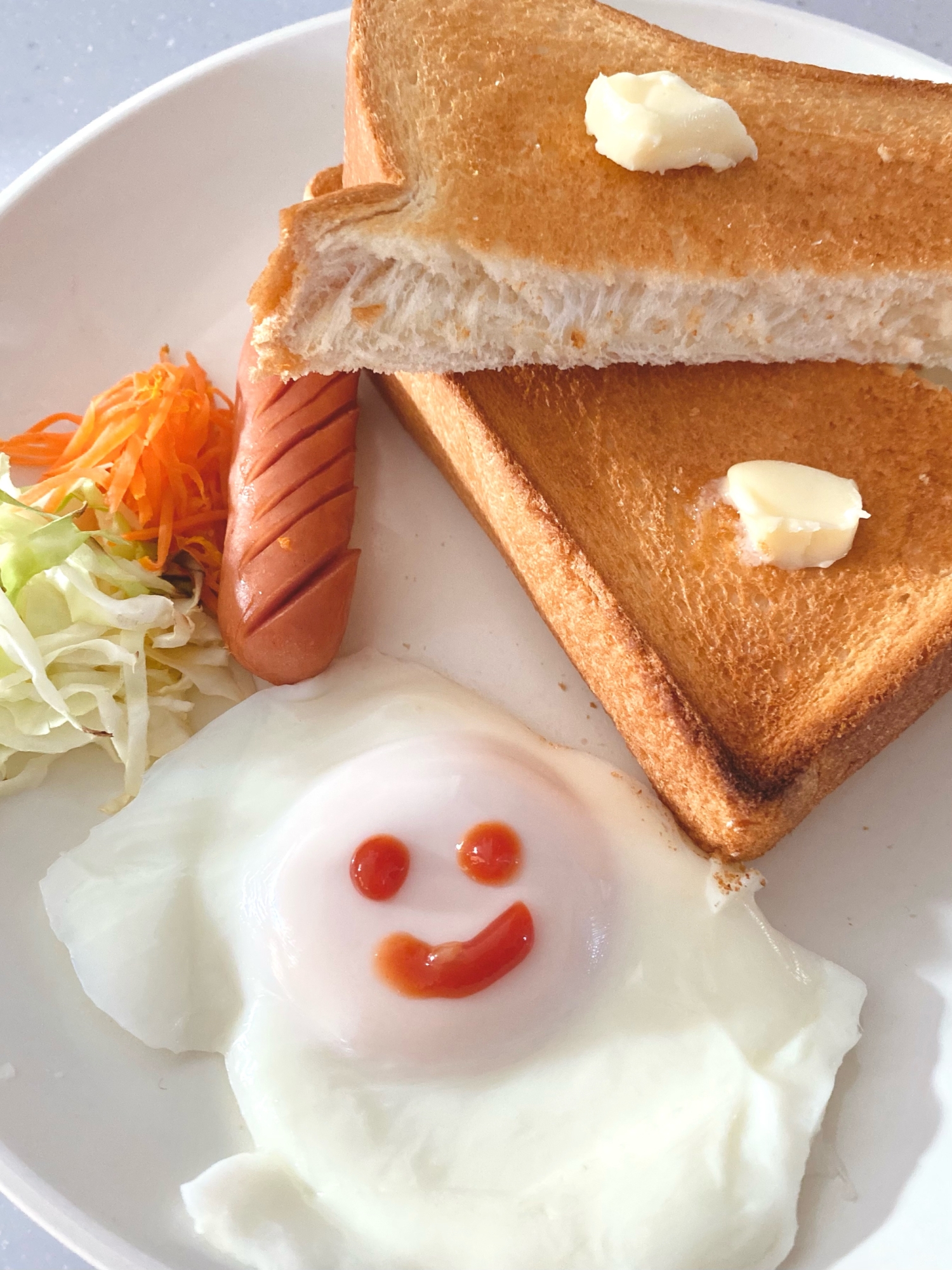 にっこりニコちゃん目玉焼きの作り方