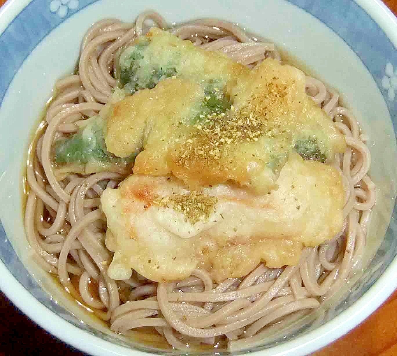 お蕎麦　天ぷらのっけ