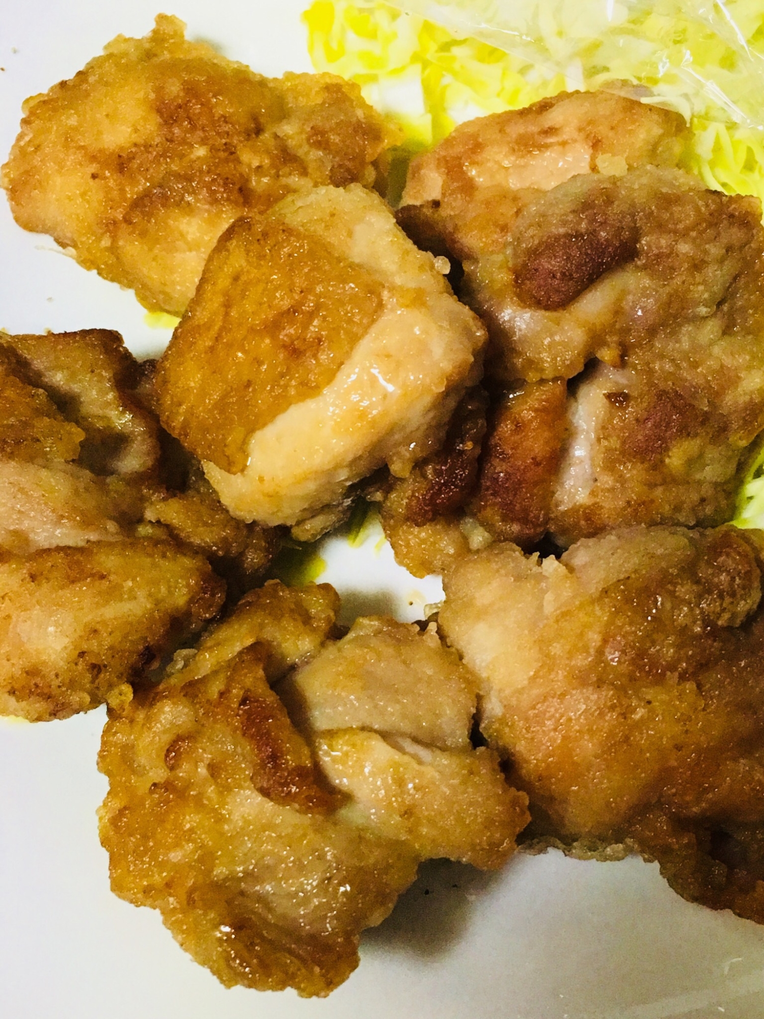 卵なし 小麦粉なし の揚げ焼き唐揚げ レシピ 作り方 By Sanichi25 楽天レシピ