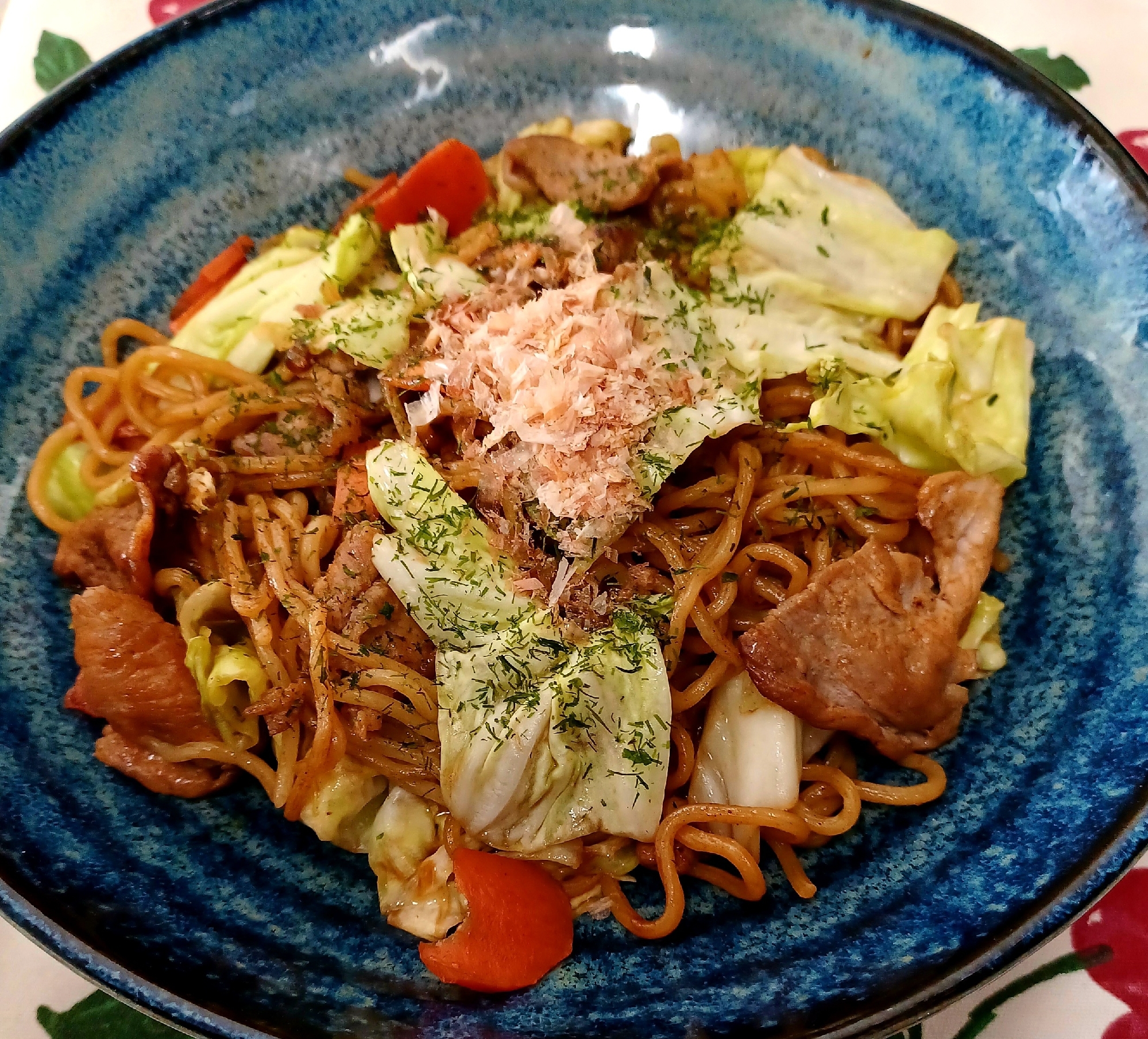 ☆キャベツ×人参×豚肉焼きそば☆