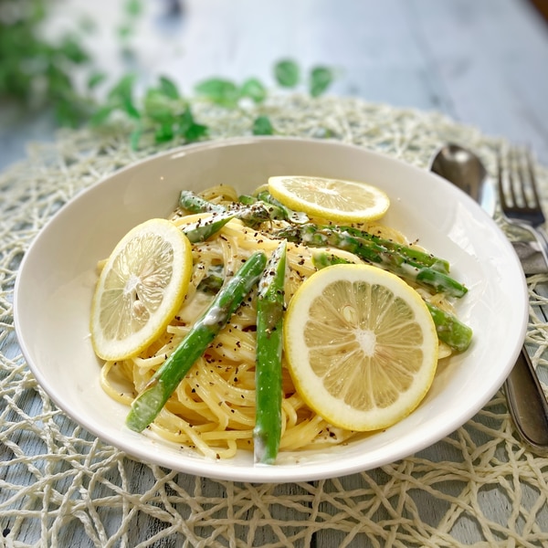 アスパラガスのレモンクリームパスタ レシピ 作り方 By Midomaru Recipe 楽天レシピ アスパラガスのレモンクリームパスタ レシピ 作り方 By Midomaru Recipe 楽天レシピ