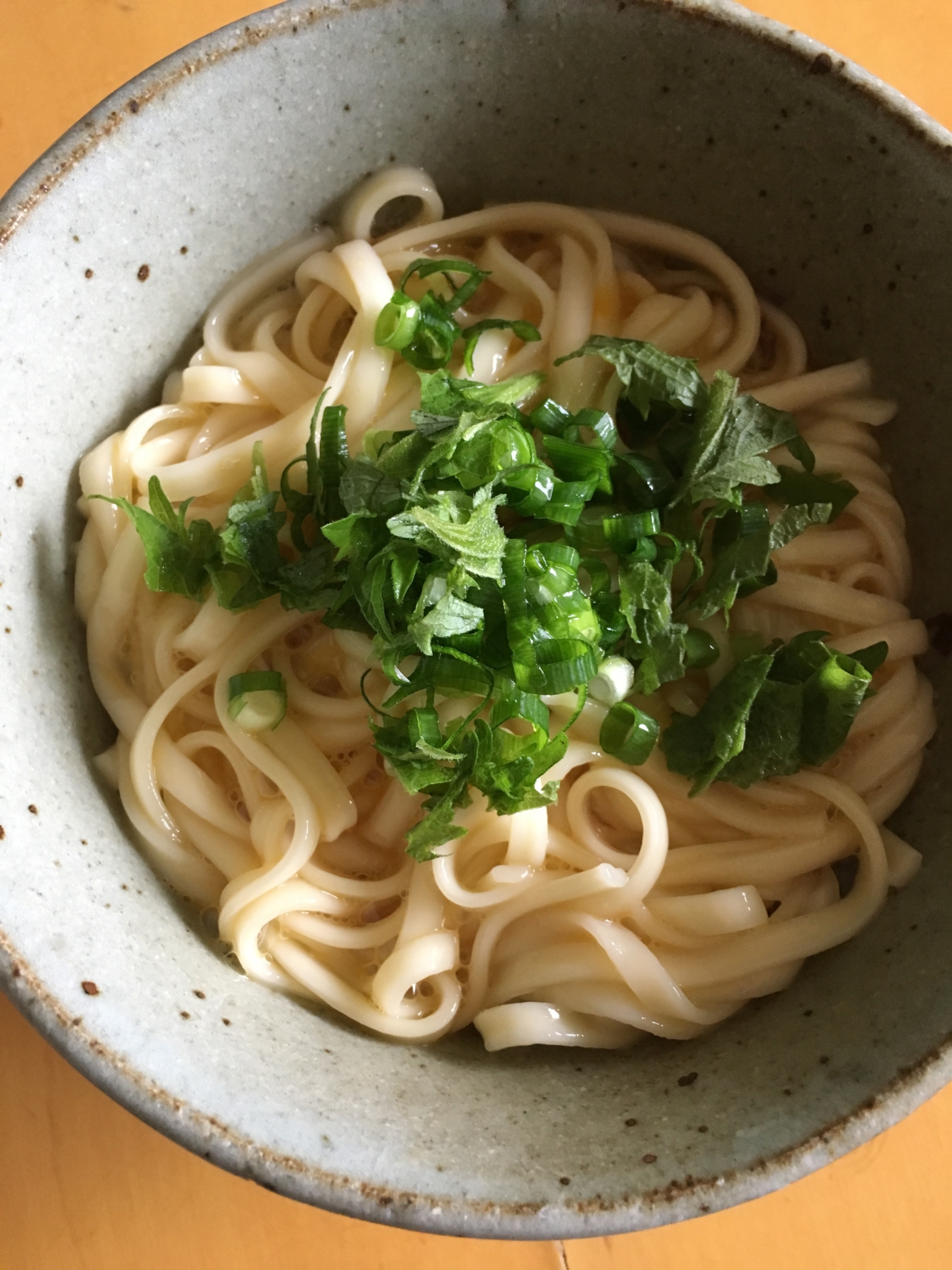 簡単 釜玉うどん