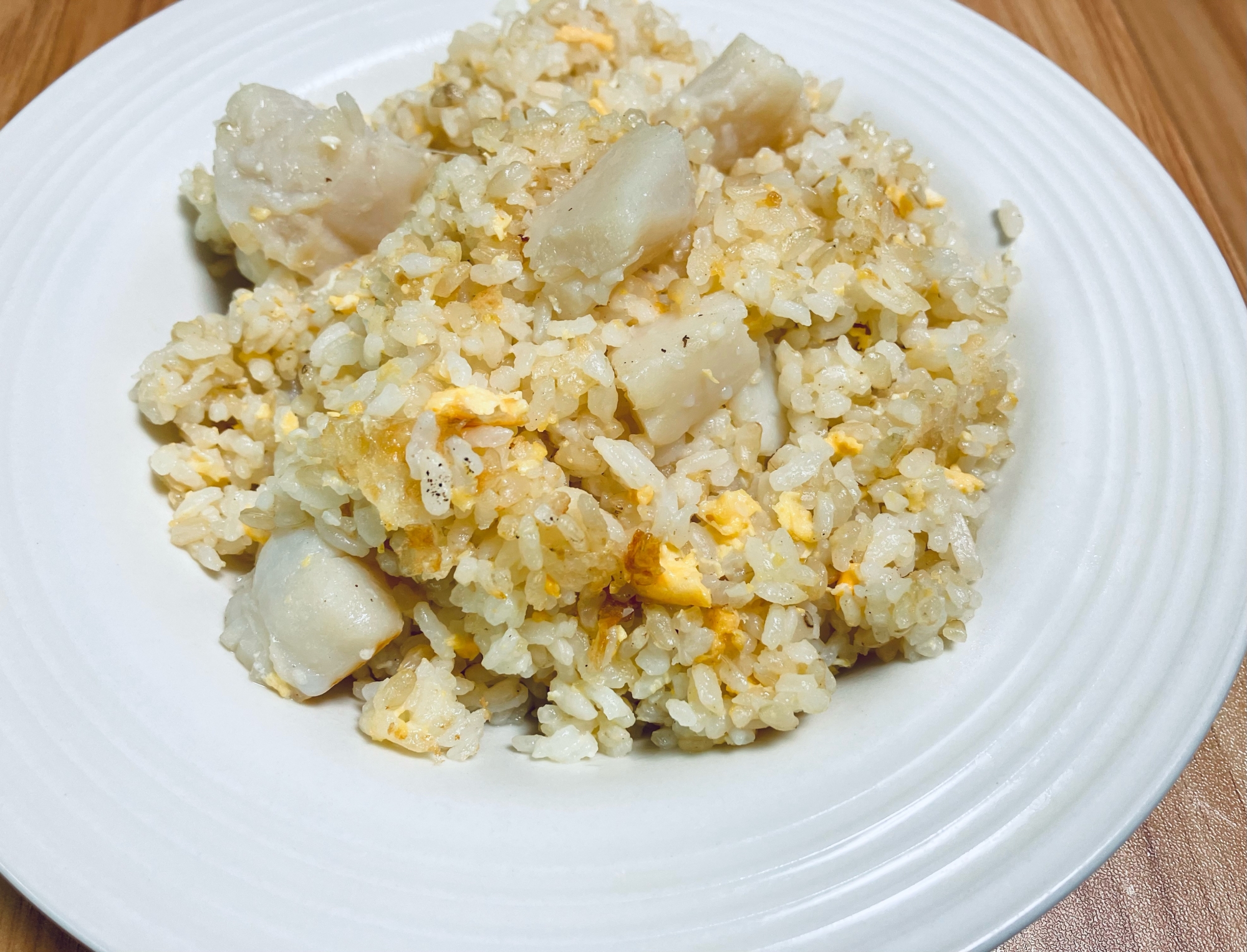 ホタテと卵の炒飯