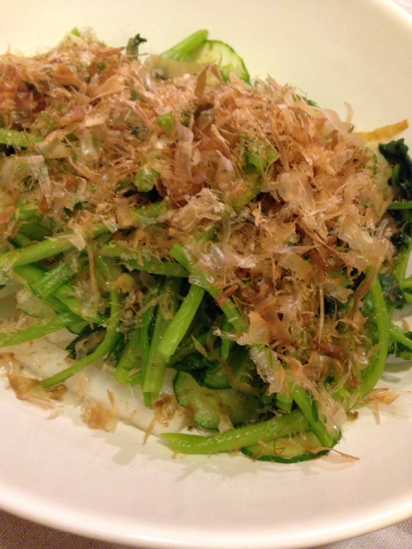 野沢菜サラダ