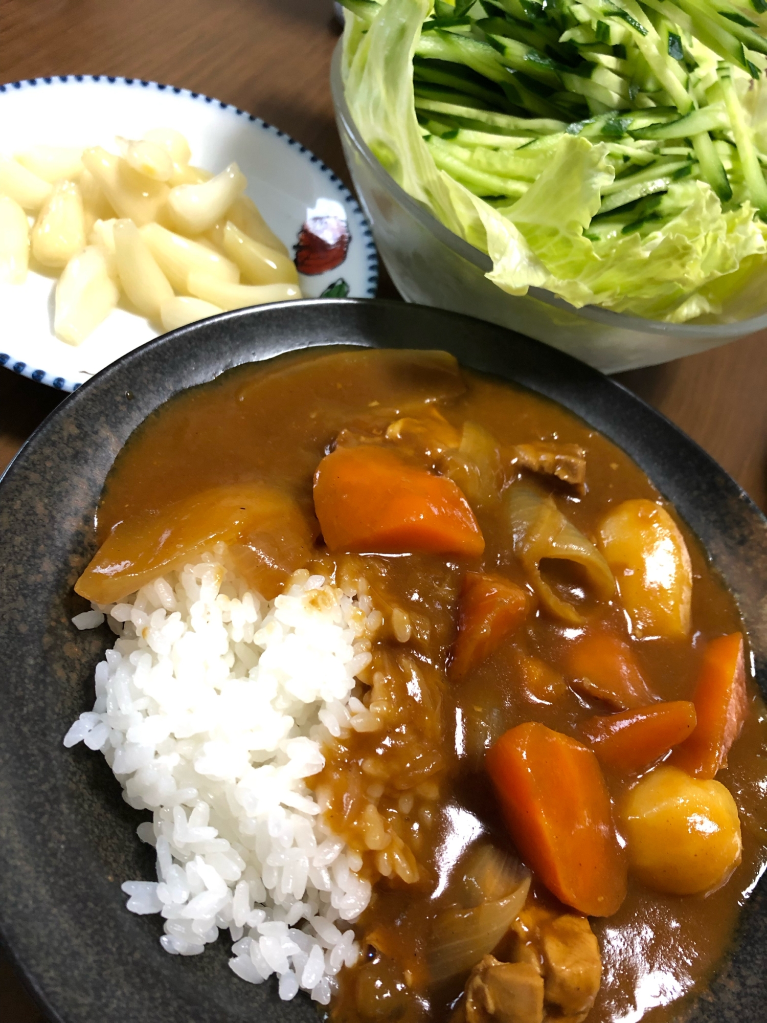 離乳食の残り消費カレー！