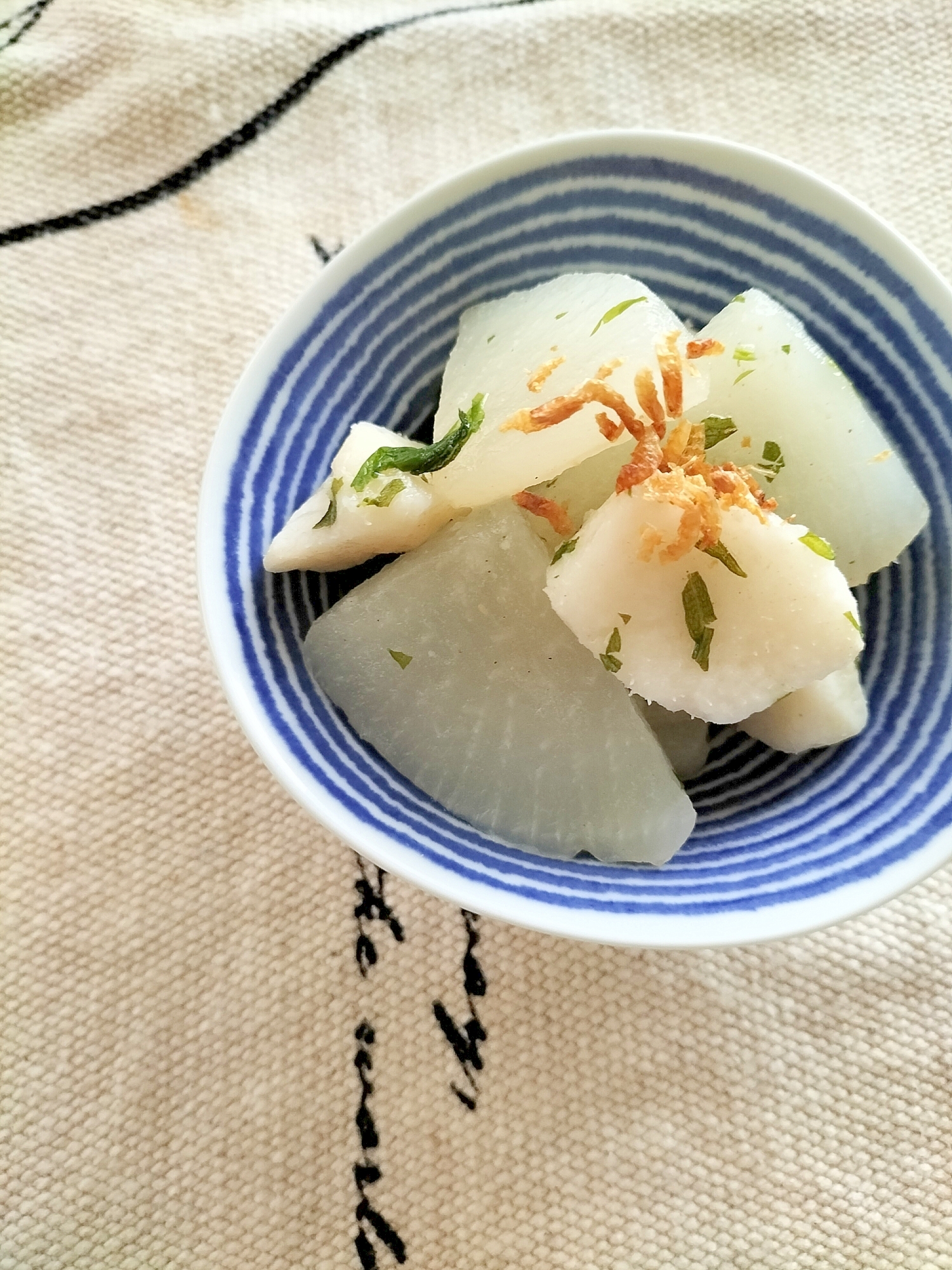 大根と大和芋のさっと煮♪