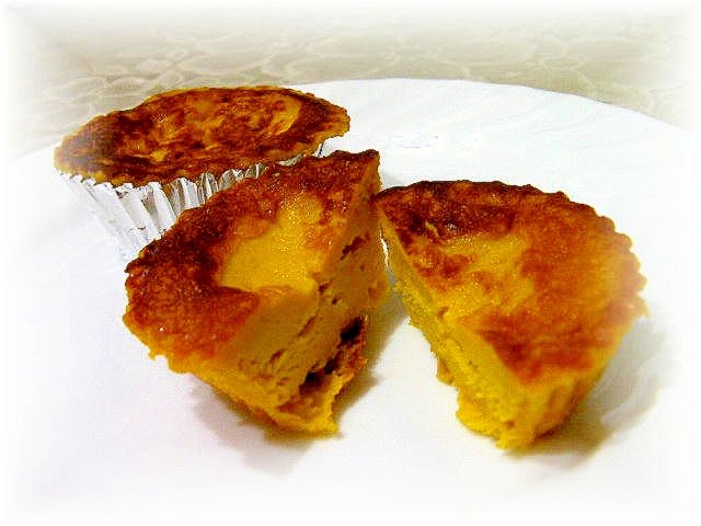 かぼちゃのカップチーズケーキ レシピ 作り方 By Tara Minfannote 楽天レシピ