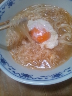 酸味と辛味☆サンラータン素麺☆