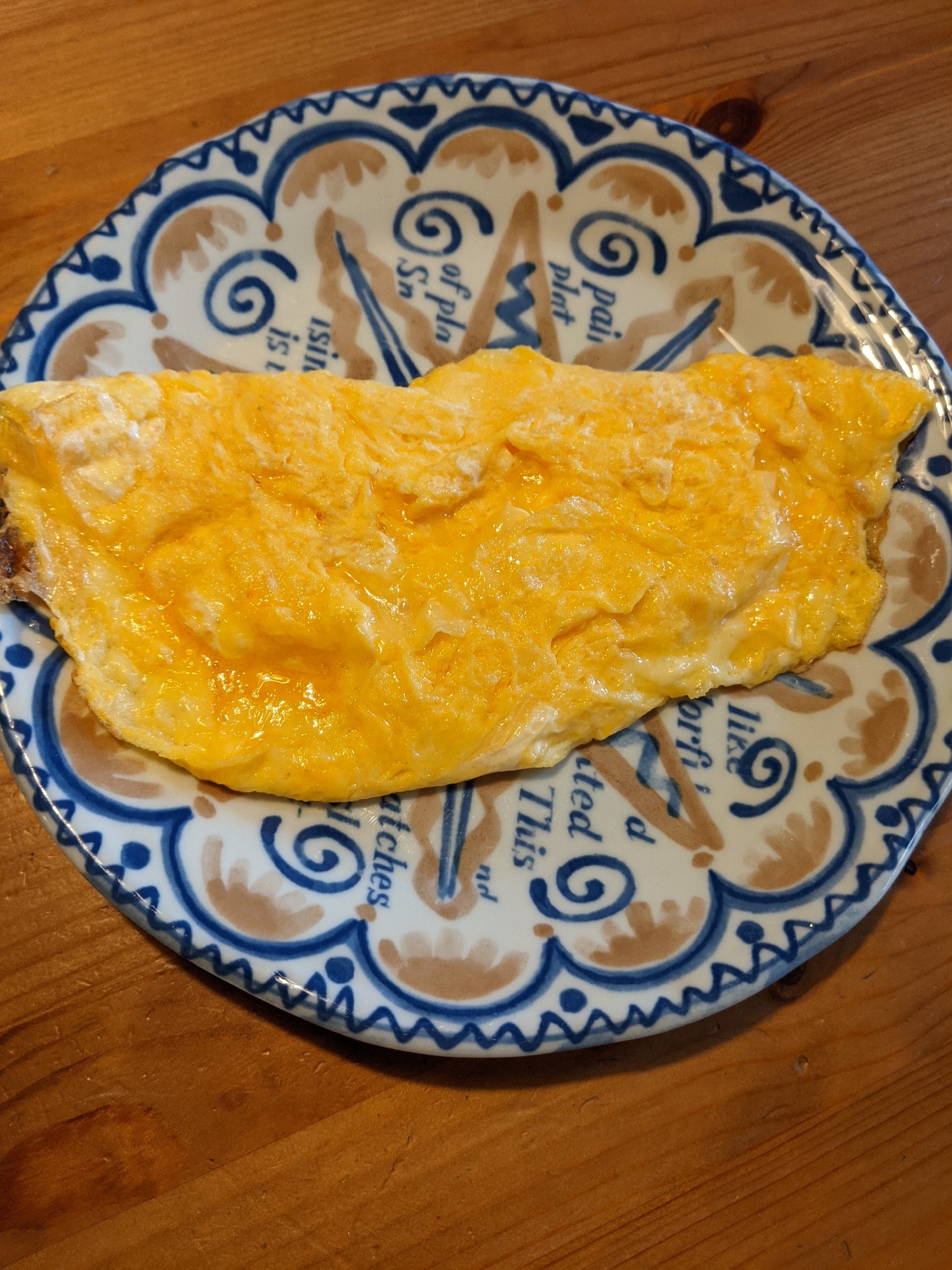 朝ごはんに♪チーズ入りオムレツ！！