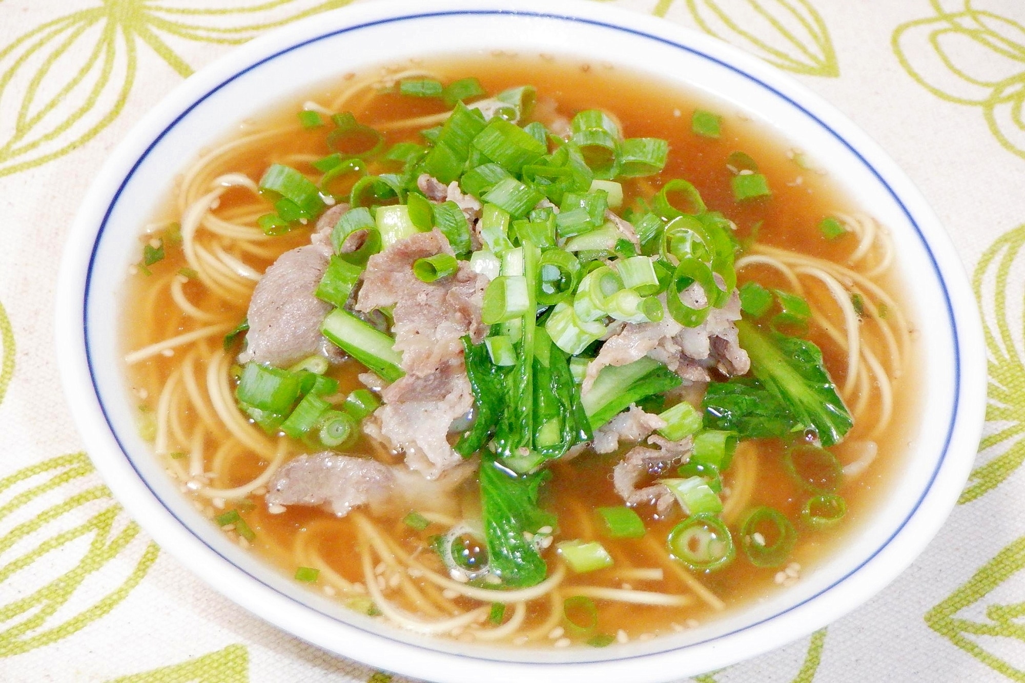 山の棒ラーメンを簡単アレンジで栄養満点♪