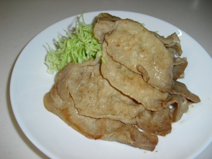 ご飯がススム！豚の生姜焼き