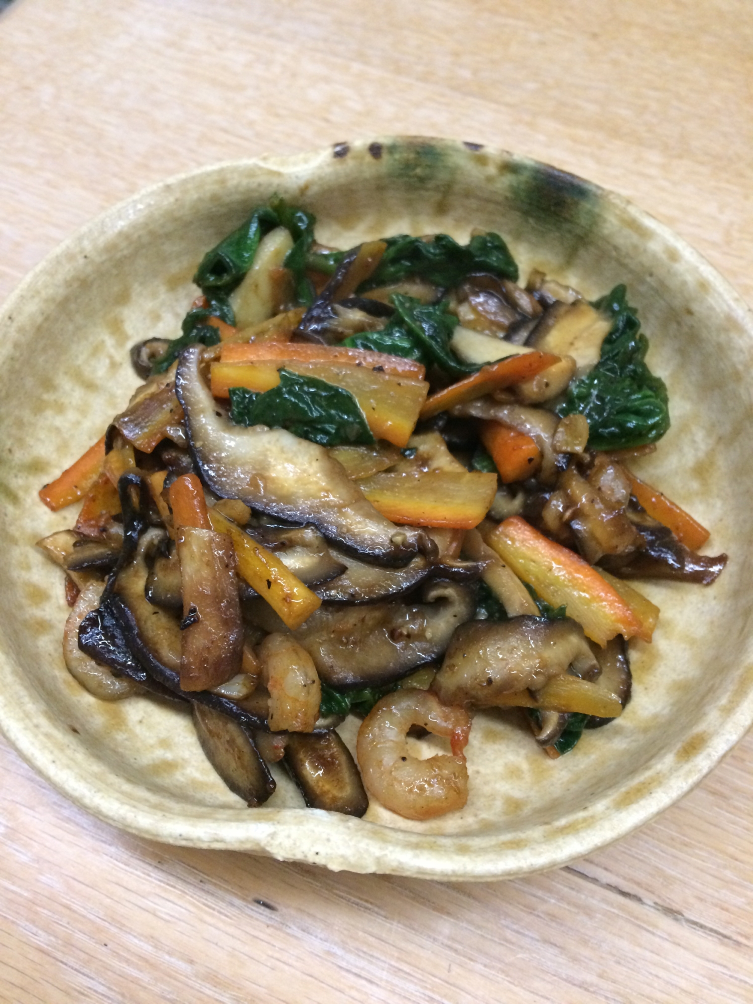 海鮮醤の海鮮&野菜炒め