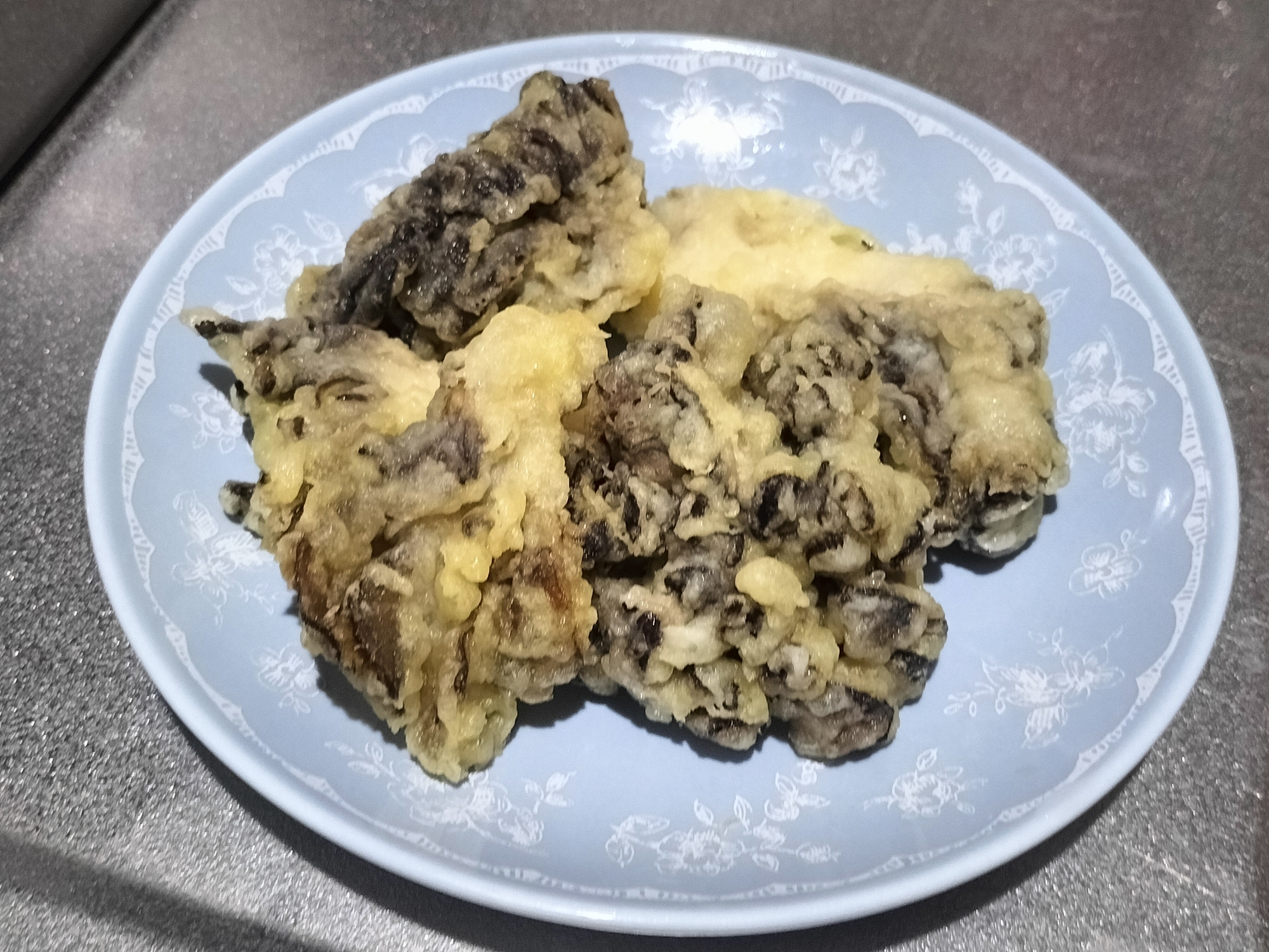 包丁不要で簡単♪舞茸で天ぷら