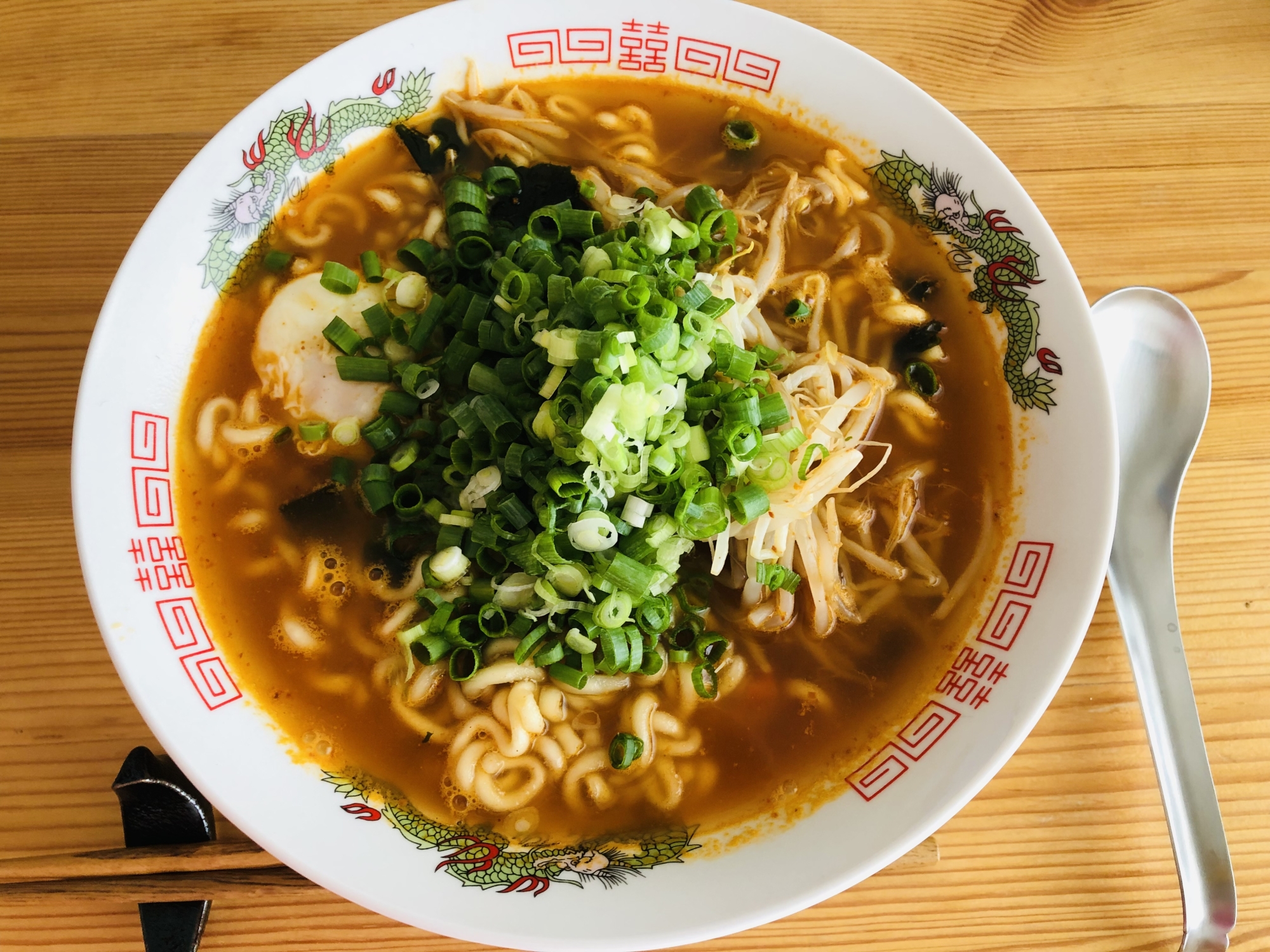 お昼ご飯に☆野菜たっぷりラーメン