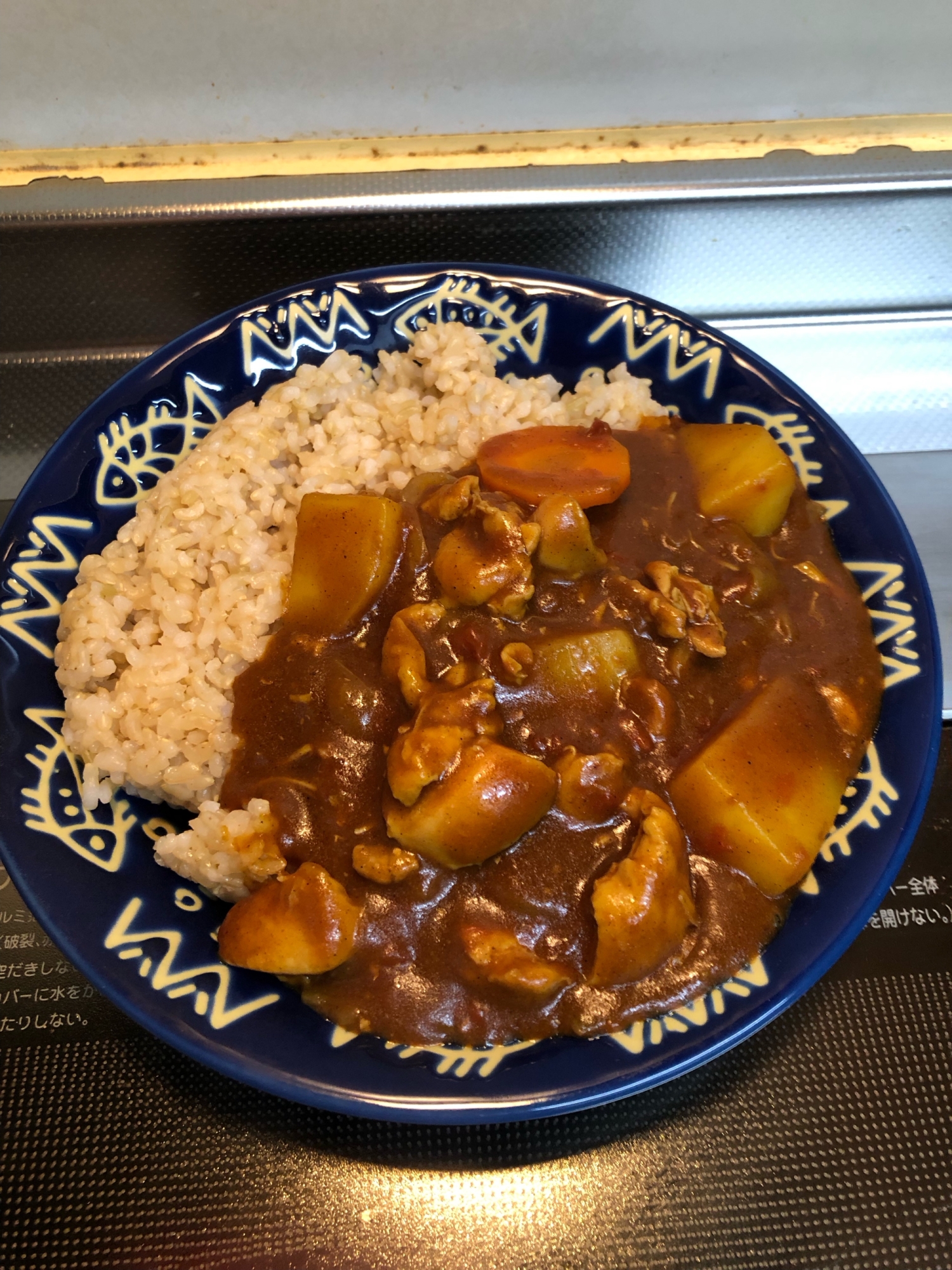 トマトでスッキリ♪チキントマカレー^_^