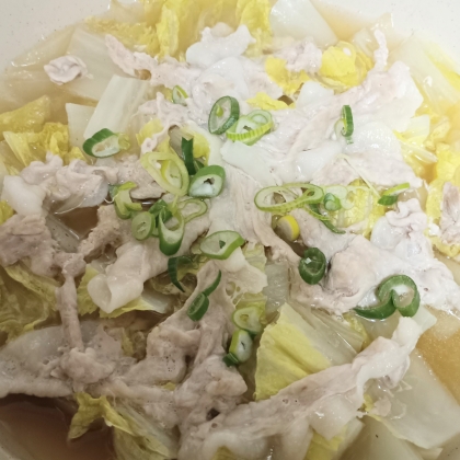 煮るだけ10分♡余った白菜♡白菜と豚肉のくたっと煮