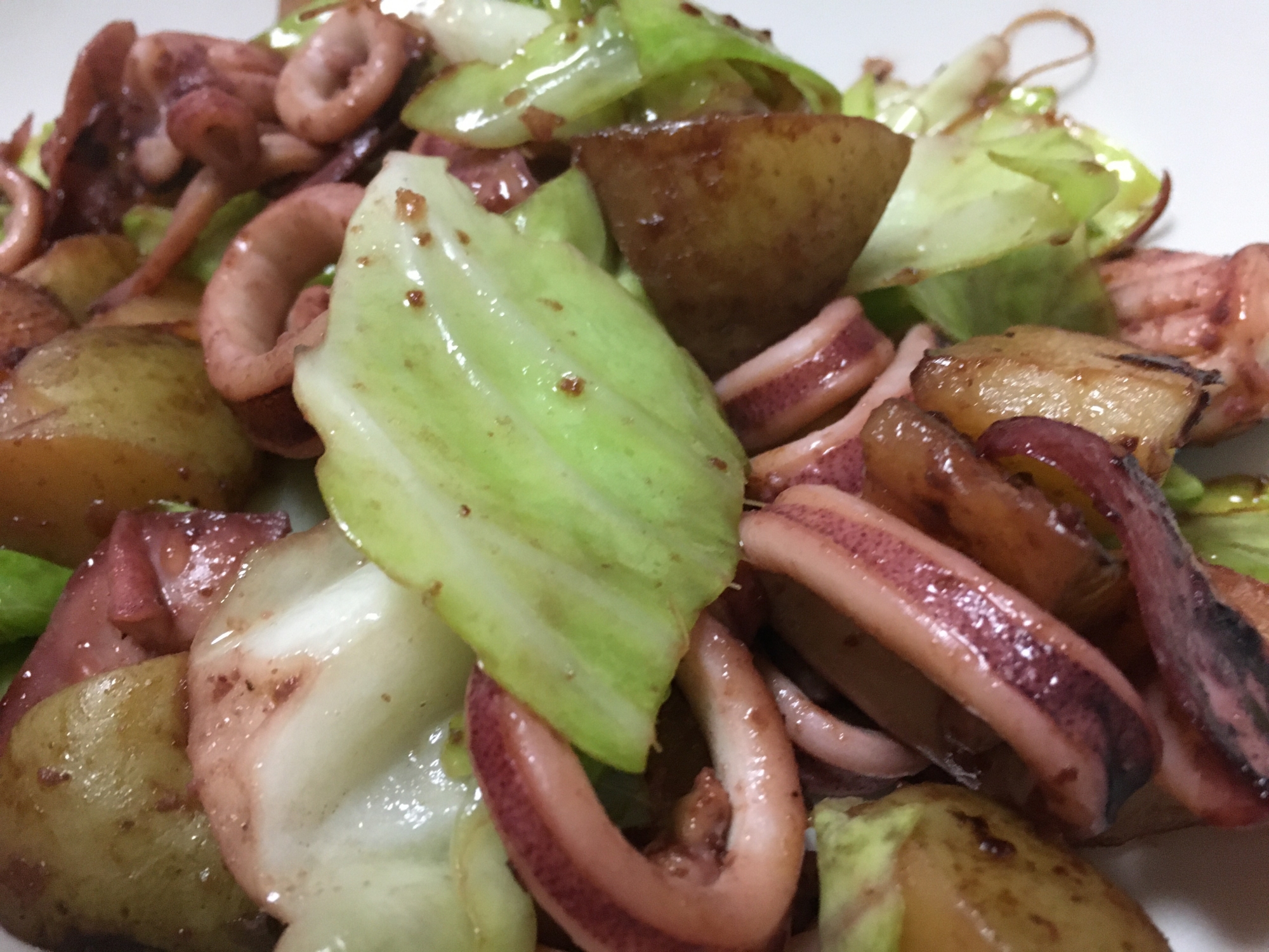 キャベツ じゃがいも イカの野菜炒め レシピ 作り方 By ドラざえもん009 楽天レシピ キャベツ じゃがいも イカの野菜炒め レシピ 作り方 By ドラざえもん009 楽天レシピ