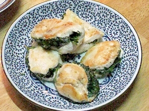 ささみより簡単!むね肉 青じそはさみ焼き