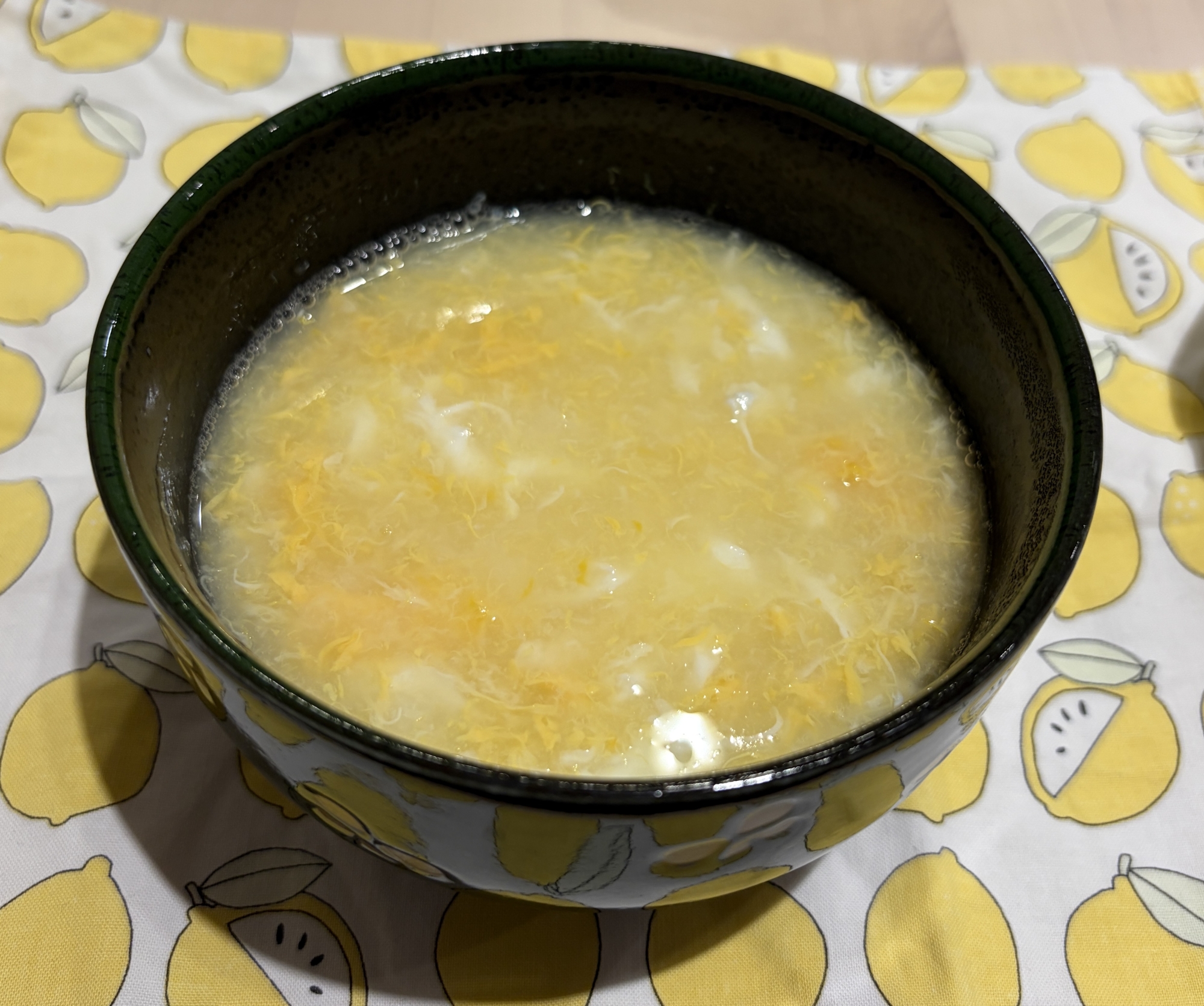 材料３つ☆たまご粥