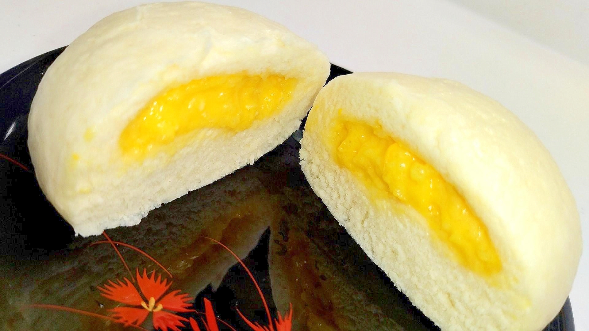 カスタードまん★クリームまん★動画あり★