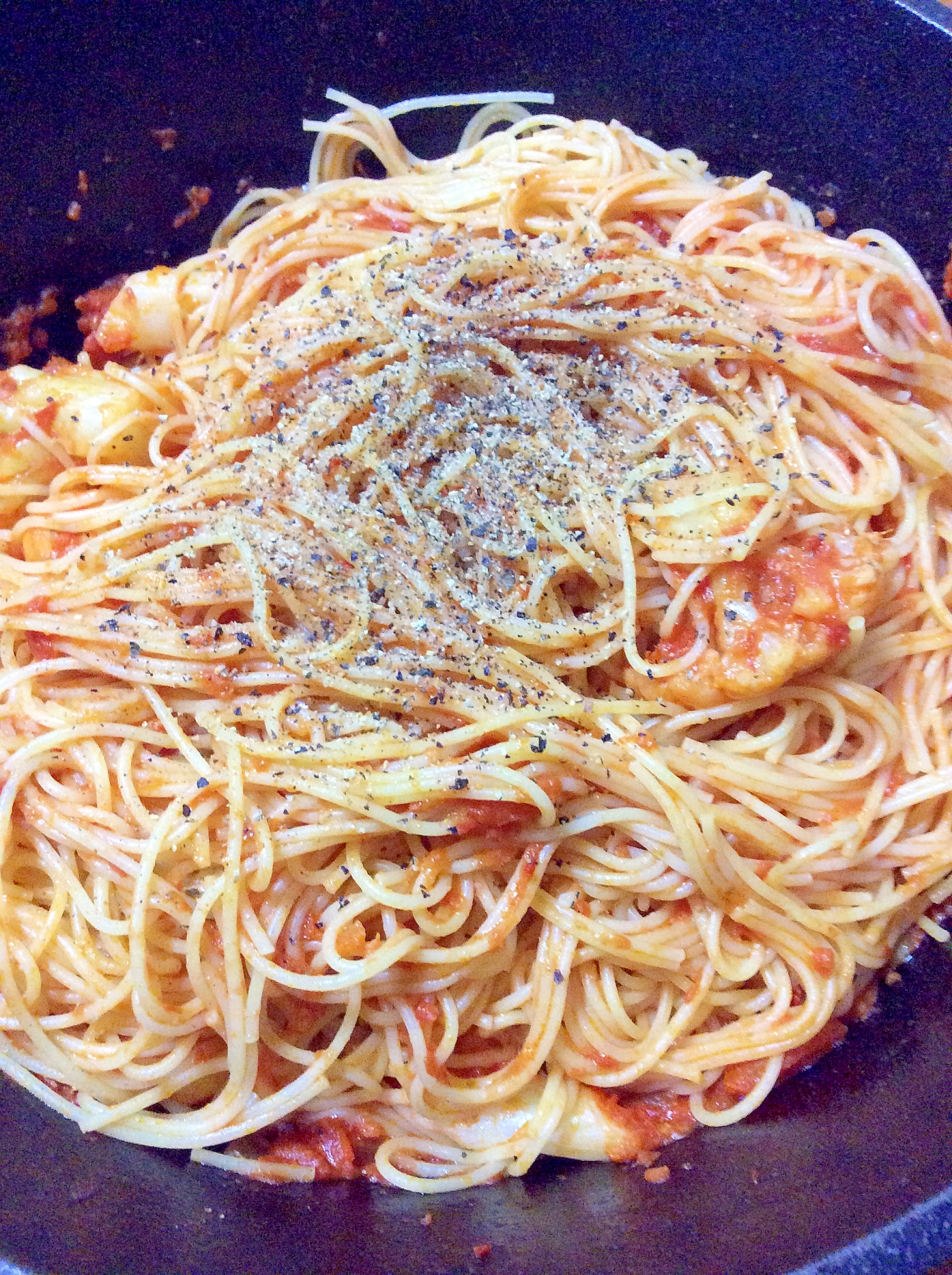 スパゲティトマトチーズパスタソース