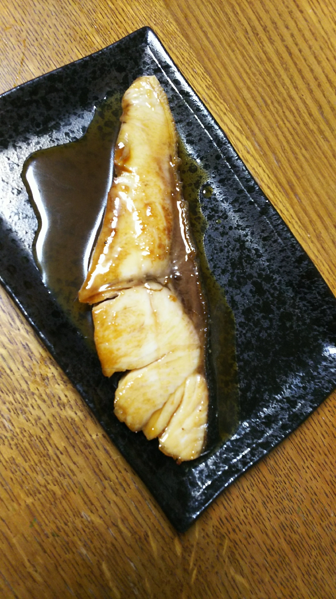 鰤の昆布つゆ焼き