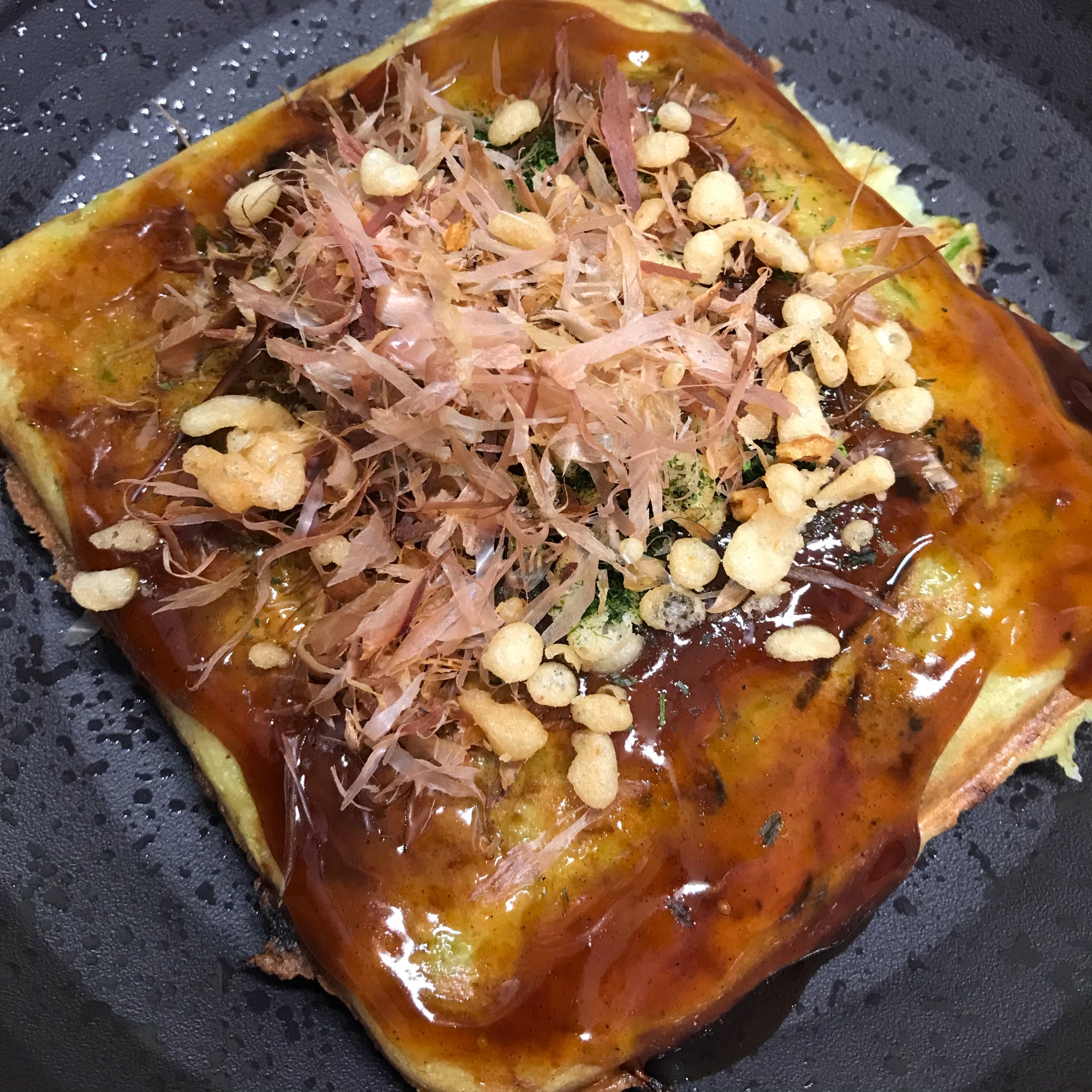 ホットサンドメーカーdeお好み焼き レシピ 作り方 By Biscoo 楽天レシピ