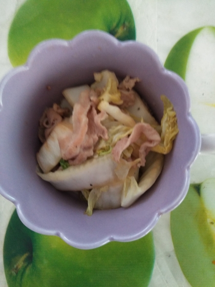 煮るだけ10分♡余った白菜♡白菜と豚肉のくたっと煮