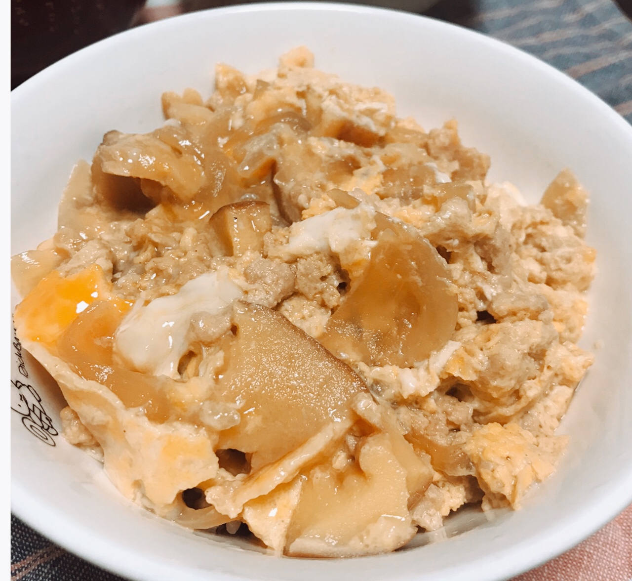 伊達巻入り親子丼☆