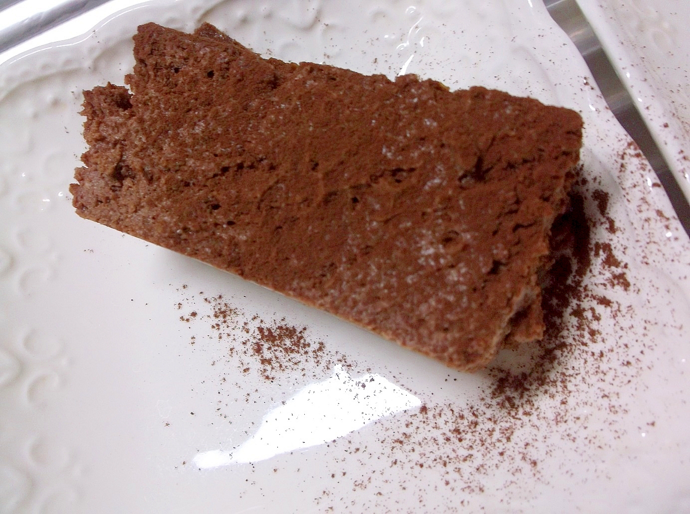 豆腐のしっとり濃厚チョコレートケーキ