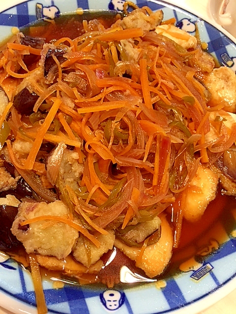 茄子でかさ増し!野菜たっぷり鶏の南蛮漬け★