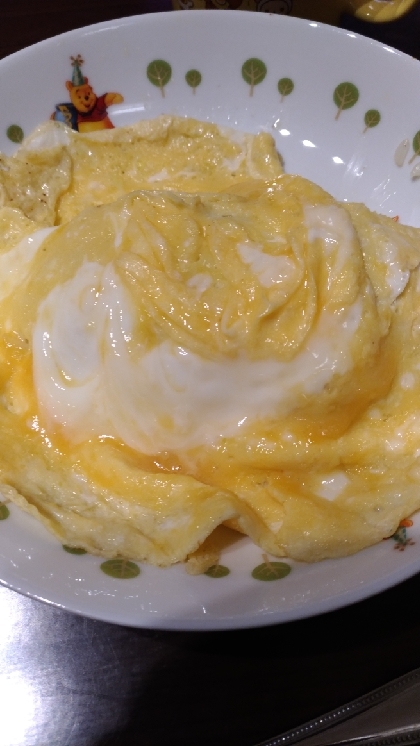 家のオムライスも、バターライス派です。バターを入れるタイミングがわかりやすく、美味しく作れました★
