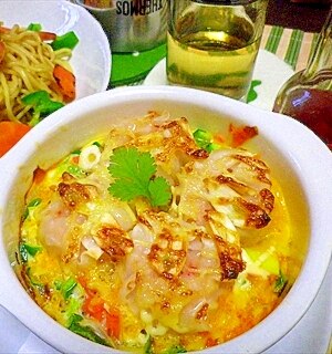 ぎっしり超ベジ中華風ココット カニ焼売だよ嬉しいね レシピ・作り方