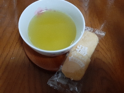 幸せおやつ♡お菓子とお茶（お煎餅）15