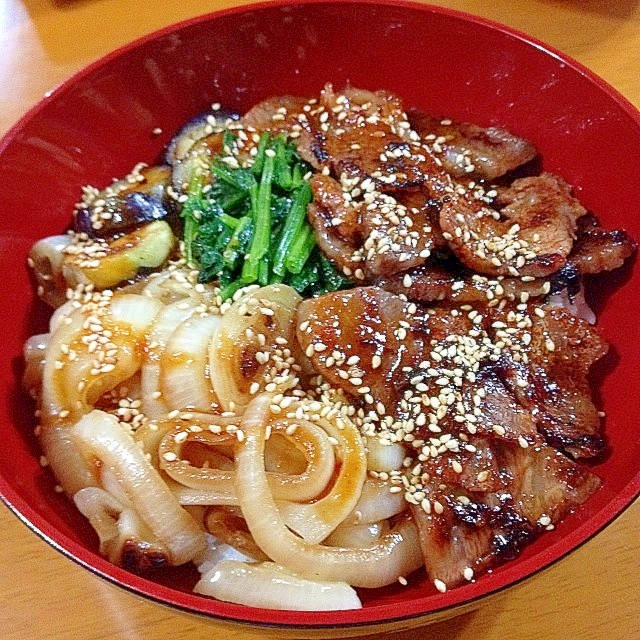 簡単焼肉丼！