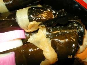 巻き物食べて学力UP!! 昆布巻き (*^-^*)