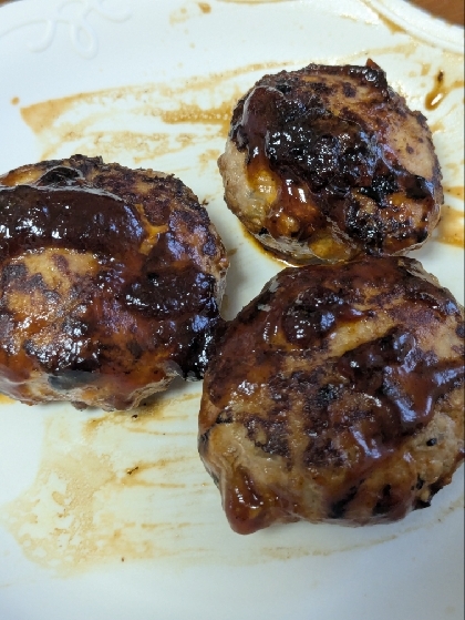 豚こま切れ肉から作る☆豆腐入りハンバーグ