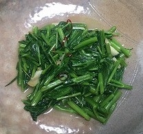 簡単＆本格中華！空芯菜（あさがお菜）の炒め物