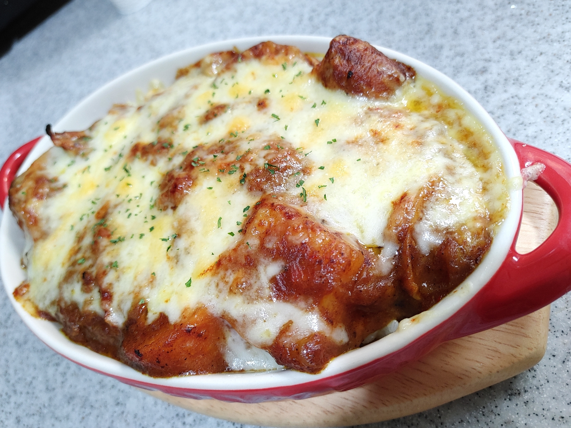 熱々 すぐ出来るカレードリア レシピ 作り方 By まちんとちん 楽天レシピ