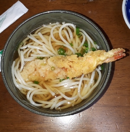 海老天うどん