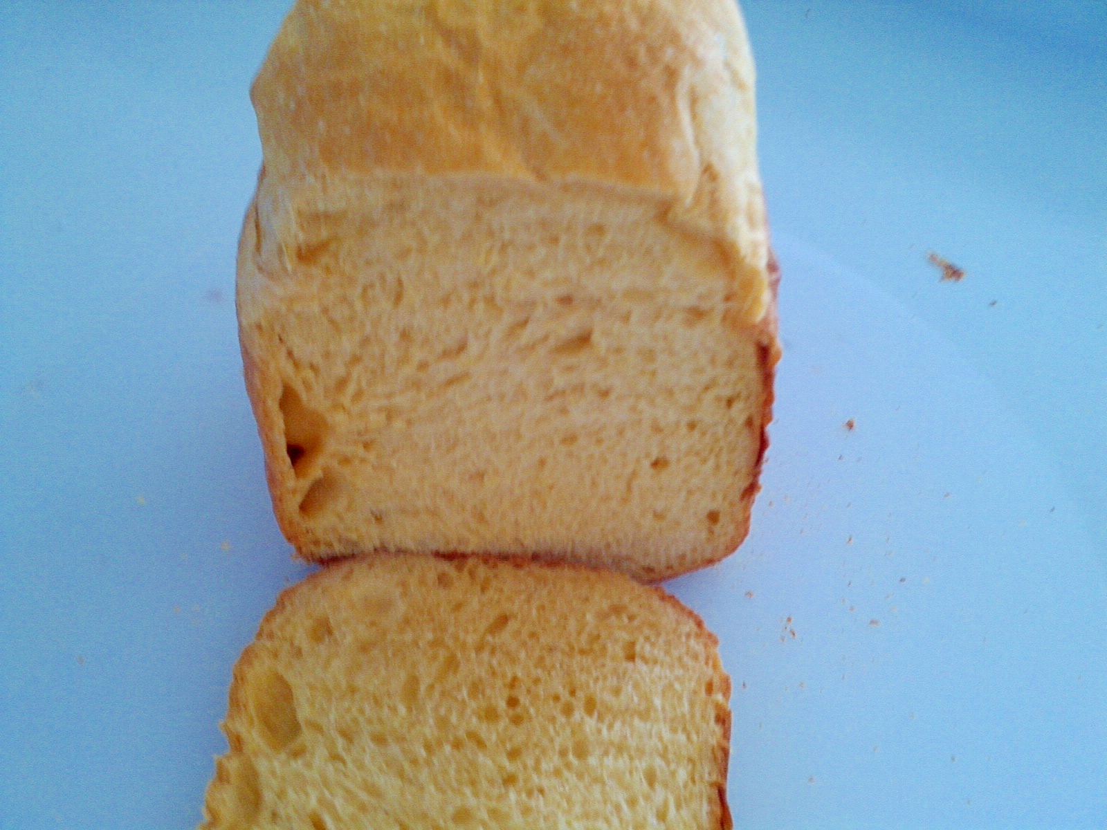 トマト汁で、作った食パン