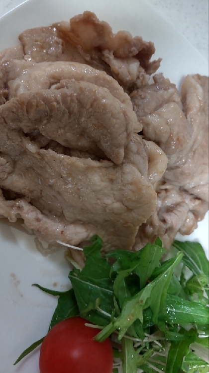 ＊焼き肉のタレで豚の生姜焼き＊