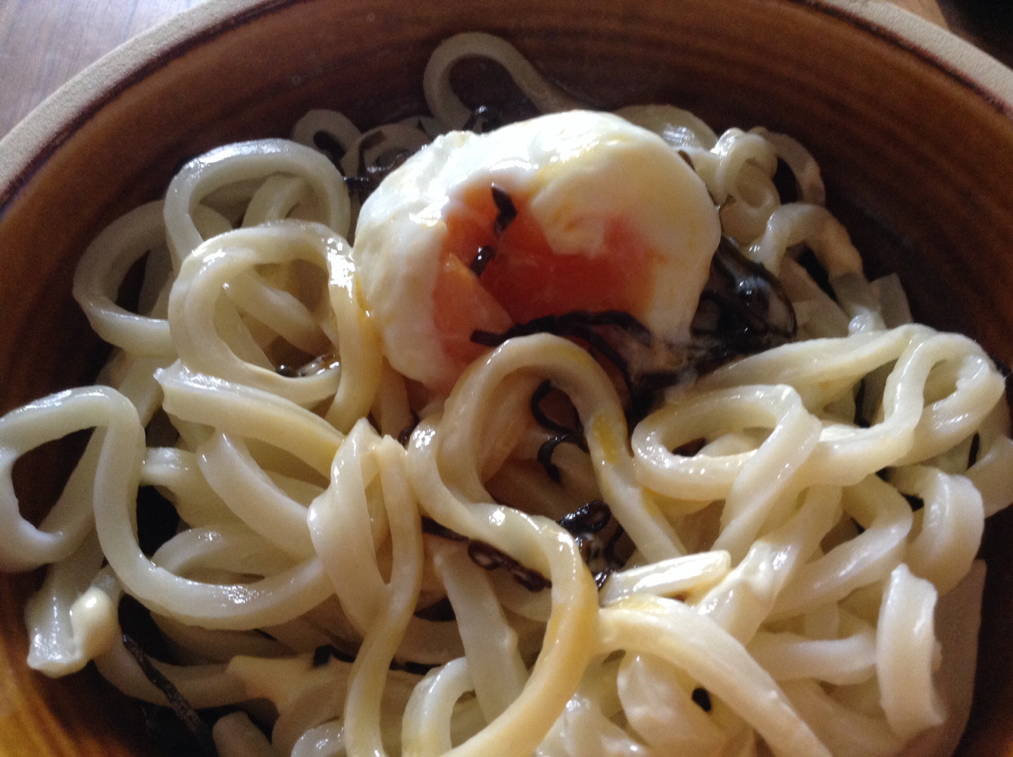 ズボラメニュー 塩昆布のカルボナーラ風うどん レシピ 作り方 By Gsu55 楽天レシピ